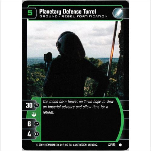 Star Wars TCG A New Hope - #141/180 - Planetary Defense Turret