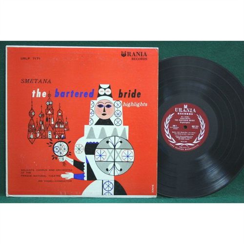 Vogel - Smetana: The Bartered Bride-Highlights - Scarce - URLP 7171 - EX