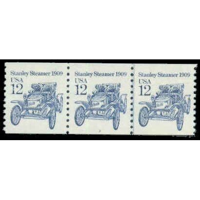 2132 12c Stanley Steamer Very Fine MNH Dry Gum PNC 2/3 R0489