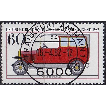 GERMANY BERLIN [1982] MiNr 0662 ( O/used ) Autos