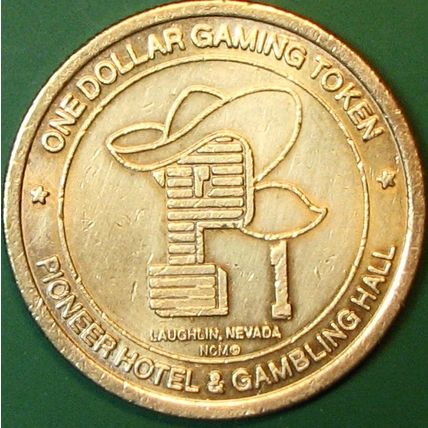 Pioneer. $1 Casino Token. Laughlin, NV. F79.