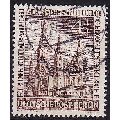 GERMANY BERLIN [1953] MiNr 0106 ( O/used ) [03] Architektur