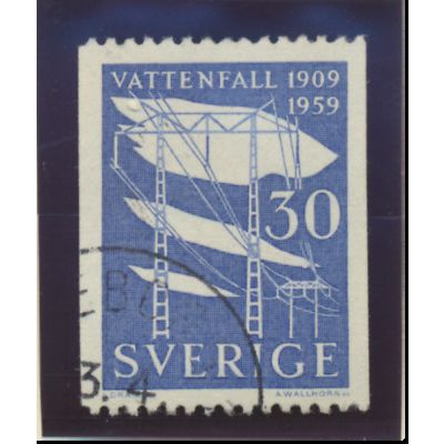 Sweden Stamp Scott #538, Used