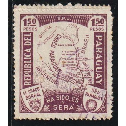 Paraguay N° 333 YVERT OBLITERE ( USED )