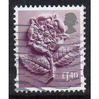 GB 2017 - England - Tudor Rose £1.40 Used