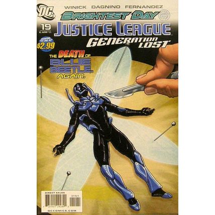 Justice League: Generation Lost (Vol 1) # 019 NM 1in10 VARIANT MODN AGE COMICS