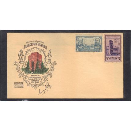 Event 1st English Settlement 798 + 857 Unused (Unkn Cachet-U/A) CV00875
