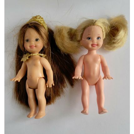 Fashion Dolls Mattel 1994 Lot of 2 in Good Condition / No Clothes