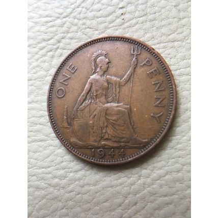 King George VI 1944 One Penny Coin Collectable Bronze Coin