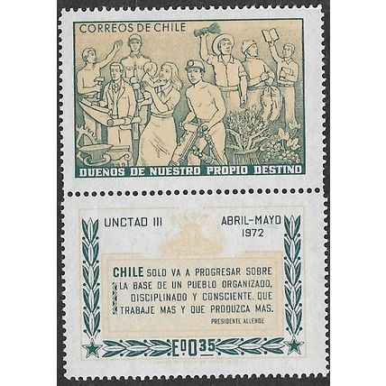 1972 Michel 773 - MLH (*) - with tab