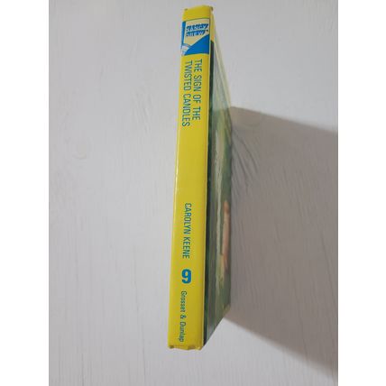 The Sign of the Twisted Candles Nancy Drew book hardcover Carolyn Keene book 9