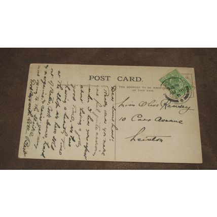 1911 fr Postcard - Norwich Cathedral - Norfolk - Heraldry Interest