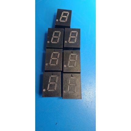 7816 m 7 segment red LED display