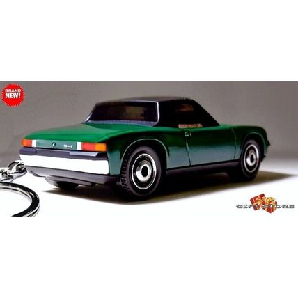 RARE KEYCHAIN GREEN PORSCHE 914/6 CUSTOM Ltd EDITION GREAT GIFT NOVELTY