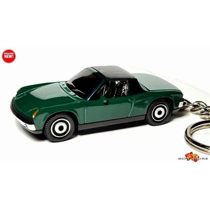 RARE KEYCHAIN GREEN PORSCHE 914/6 CUSTOM Ltd EDITION GREAT GIFT NOVELTY