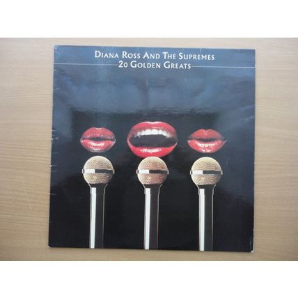 Diana Ross & The Supremes 1977 Motown Vinyl LP 20 Golden Greats
