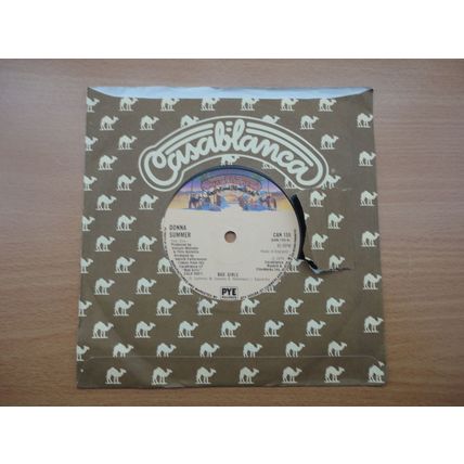 Donna Summer 1979 7" Vinyl Single Bad Girls b/w On My Honour