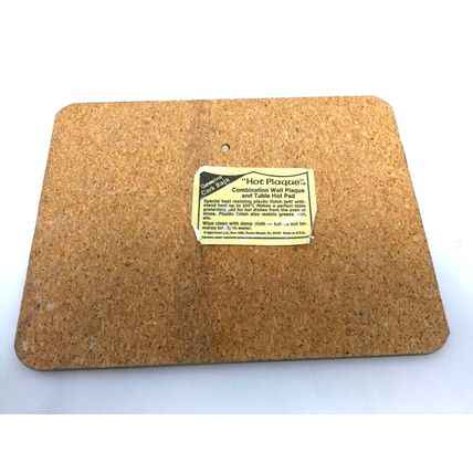 Christianity Jesus Christ Table Hot Pad/ Plaque Cork Back HP0030 Vintage Decor