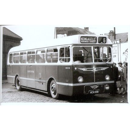 Black & White Photograph of Northern General Transport Co. Ltd. - HCN 108