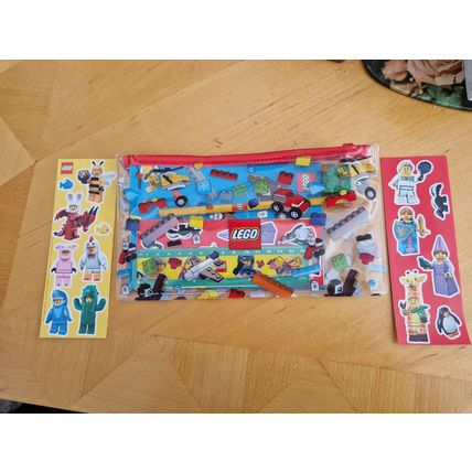 LEGO 7 Piece Pencil Case Pack
