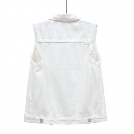 Coat Jacket Women's Denim Short Vest Waistcoat Autumn New Ladies Denim Vest