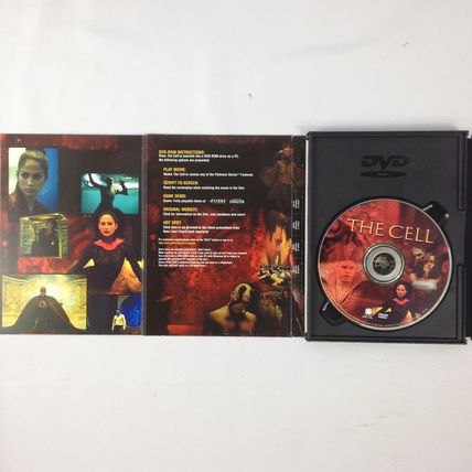 The Cell - 2000 - Horror/Sci-fi - Rated R- Jennifer Lopez - DVD - Used