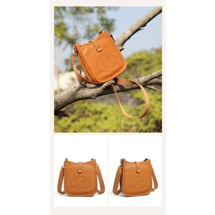 Women Genuine Leather Purses and Handbags Brown