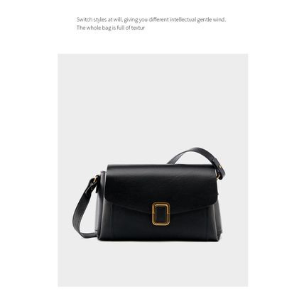Genuine Leather Women Tote Bag Black