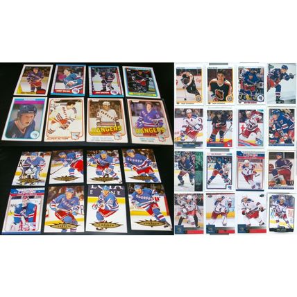 New York Rangers NY 158x hockey card lot