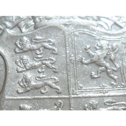 1907 Edward VII half-crown.