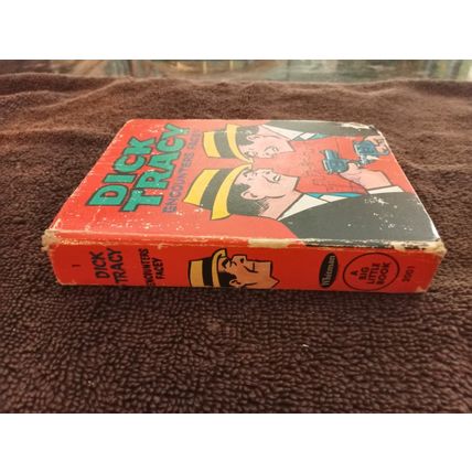Big Little Book Dick Tracy Encounters Facey By Paul S. Newman VG/FN Shape 1967