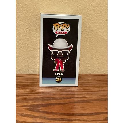 Funko Pop! Rocks - T-Pain #395 Facsimile Laser Autographed (Box & Protector)