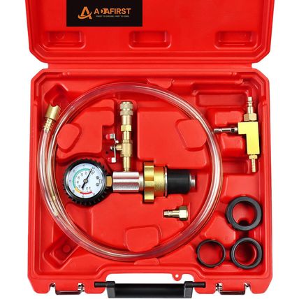 Automotive Radiator Coolant Vacuum Refill Tool Kit, Engine Cooling System Vacuum