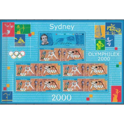 France 2000 Michel Feuille 3481 - 3482 Neuf ** Cote (2008) 12.00 € Sydney J.O.