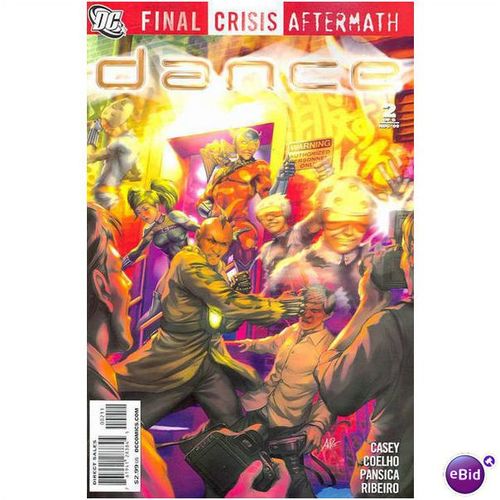 Final Crisis Aftermath: Dance (2009) #2 DC Comics Stanley Artgerm Lau Cover