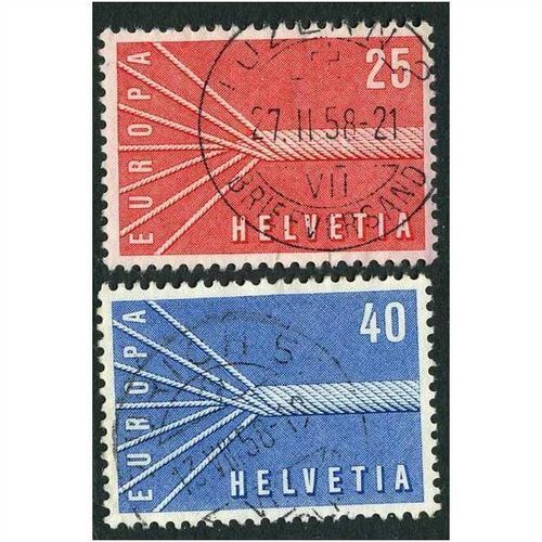 1957 Michel 646/647 - fine used (o)