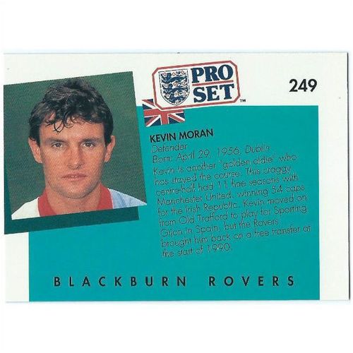 1990/1991 Pro Set Footbal - #249 - Kevin Moran