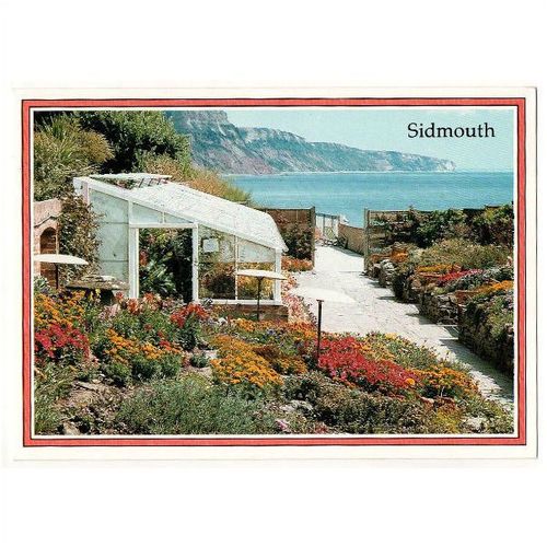 Connaught Gardens, Sidmouth Devon. Judges postcard C4311