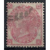 1865 SG92 3d Rose Wmk EMBLEMS Fine/Very Fine Used "QK" ...