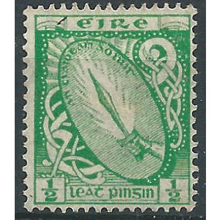 Ireland 1922 SG71 1/2d Green Fine Used .. ..