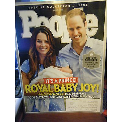 People Magazine - Royal Baby Cover - Special Collector's Issue - August 5, 2013