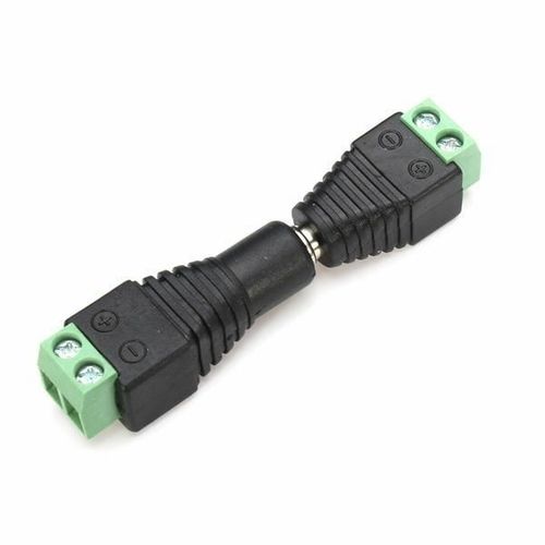 1-Pair - 1x Male + 1x Female 2.1 x 5.5mm 12VDC Plug Power Jack Connector