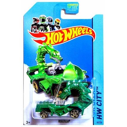 Hot Wheels - Rodzilla: HW City 2014 - HW Medieval Rides #66/250 *Green Edition*