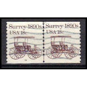 Used 1907 18c Surrey Fine CNP Left 16 PA0537