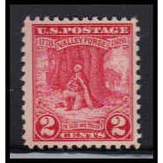 645 2c Valley Forge Fine MNH O1470