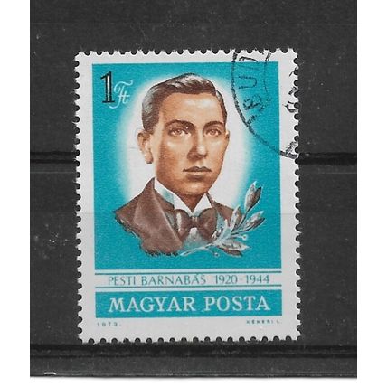 Hungary.30th Death Anniv of Barnabas Pesti (patriot) stamp.Fine Used.Mar23