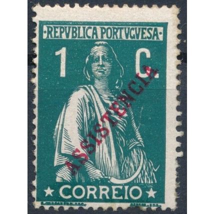 Ceres Compulsory Tax optd Assistencia - Portugal 1912 - NM NH - MiNr 3