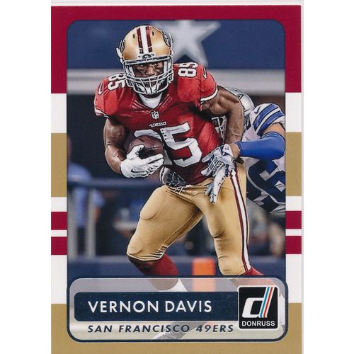 2015 Donruss Football 97 Vernon Davis San Francisco 49ers