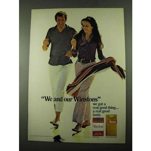 1969 Winston Cigarettes Ad - We and Our Winstons