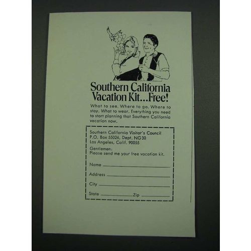 1970 Southern California Ad
